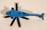 Disney Pixar Cars Dinoco King Helicopter Blue Die Cast Toy Aircraft Vehicle N9747P