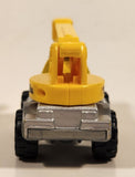 2001 Maisto Hasbro Tonka Lil Chuck & Friends Crane Truck Grey Yellow Die Cast Toy Car Vehicle