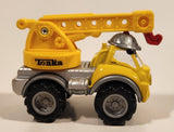 2001 Maisto Hasbro Tonka Lil Chuck & Friends Crane Truck Grey Yellow Die Cast Toy Car Vehicle