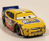 Disney Pixar Cars RPM 64 Windford Bradford Rutherford Piston Cup Racer Yellow Die Cast Toy Car Vehicle