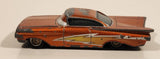 Disney Pixar Cars Chevrolet Impala Lightning Ramone Metallic Red Orange Die Cast Toy Car Vehicle