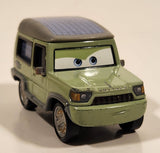 Disney Pixar Cars Miles Axlerod Moss Green Die Cast Toy Car Vehicle V2812