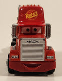 Mattel Disney Pixar Cars Mack Semi Truck #95 Red Plastic Die Cast Toy Car Vehicle N9709
