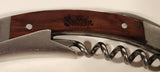 Sutton Compliments Sharon Bardsley Multi Tool Folding Pocket Knife Bottle Opener Cork Screw with Inlaid Wood
