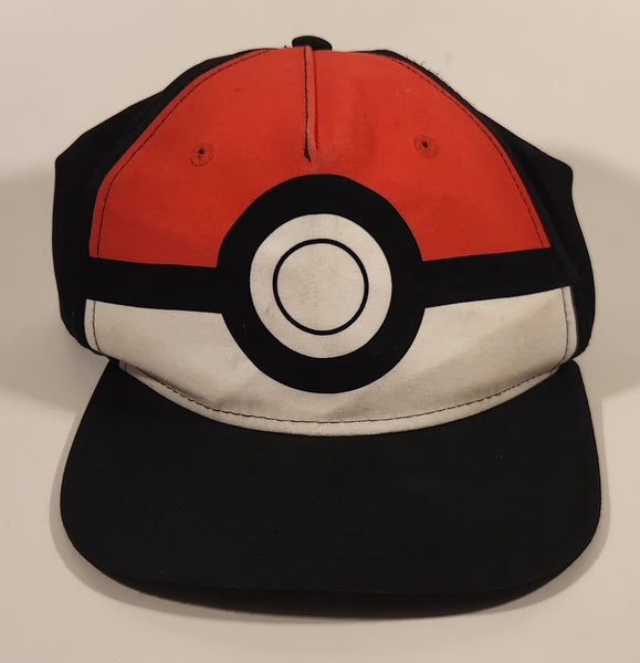 2020 Game Freak Nintendo Pokemon Pokeball Black Red White Adjustable Snapback Baseball Cap Hat