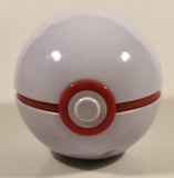 Pokemon Red and White Pokeball Tin Metal Container