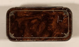 Rare Antique Hignett's Snuffs Always Reliable Small Brown Tin Metal Container