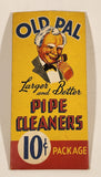 Antique Old Pal Larger and Better Pipe Cleaners 10 Cent Package with Original Pipe Cleaners Still Inside