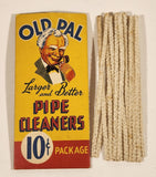 Antique Old Pal Larger and Better Pipe Cleaners 10 Cent Package with Original Pipe Cleaners Still Inside