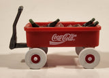 1999 Coca Cola Red Wagon with Bottles PVC Toy