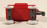 1999 Coca Cola Red Wagon with Bottles PVC Toy
