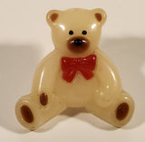 Teddy Bear with Red Bow Plastic Night Light