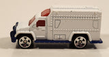 2002 McDonald's Matchbox Ambulance White Die Cast Toy Emergency Rescue Vehicle