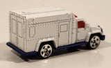 2002 McDonald's Matchbox Ambulance White Die Cast Toy Emergency Rescue Vehicle