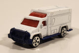 2002 McDonald's Matchbox Ambulance White Die Cast Toy Emergency Rescue Vehicle