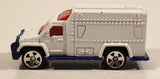 2002 McDonald's Matchbox Ambulance White Die Cast Toy Emergency Rescue Vehicle