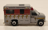 2000 Matchbox Police Patrol 1996 Ford Ambulance Grey Silver Die Cast Toy Car Vehicle