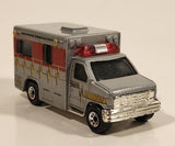 2000 Matchbox Police Patrol 1996 Ford Ambulance Grey Silver Die Cast Toy Car Vehicle