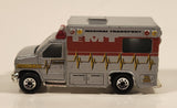 2000 Matchbox Police Patrol 1996 Ford Ambulance Grey Silver Die Cast Toy Car Vehicle