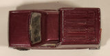Vintage Majorette No. 233 Renault Express Painted Burgundy Purple 1: 53 Scale Die Cast Toy Car Vehicle with Opening Rear Doors
