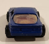 Majorette No. 257 Mazda RX7 1/56 Scale Painted Dark Blue Die Cast Toy Car Vehicle with Opening Doors
