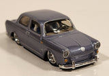 Maisto G Ridez 1967 VW 1500 Lavender Die Cast Toy Car Vehicle with Opening Trunk and Rubber Tires