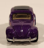 2001 Matchbox Wings 'n Water '62 VW Beetle Purple Die Cast Toy Car Vehicle