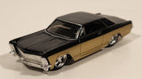 2005 Maisto G Ridez 1965 Buick Riviera Gold and Black Die Cast Toy Car Vehicle with Rubber Wheels