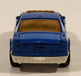 2002 Matchbox Rescue Chiefs Police Car 452 HQ Police Chief Blue Die Cast Toy Car Vehicle