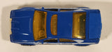 2002 Matchbox Rescue Chiefs Police Car 452 HQ Police Chief Blue Die Cast Toy Car Vehicle