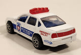 2001 Matchbox Police Chevrolet Impala Police Westworth Village White Die Cast Toy Car Vehicle