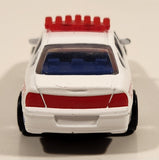 2001 Matchbox Police Chevrolet Impala Police Westworth Village White Die Cast Toy Car Vehicle