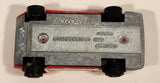 Vintage Majorette No. 237 Lamborghini Countach #78 Racing Team Red White Black Checkered 1/56 Scale Die Cast Toy Car Vehicle