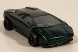 Vintage Majorette No. 219 Lamborghini Diablo Painted Green 1/58 Scale Die Cast Toy Car Vehicle