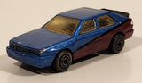 Matchbox Audi Quattro Painted Blue and Dark Red 1:58 Scale Die Cast Toy Car Vehicle