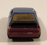 Matchbox Audi Quattro Painted Blue and Dark Red 1:58 Scale Die Cast Toy Car Vehicle