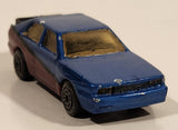 Matchbox Audi Quattro Painted Blue and Dark Red 1:58 Scale Die Cast Toy Car Vehicle