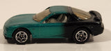 1997 Matchbox Mazda RX-7 Green and Black Die Cast Toy Car Vehicle