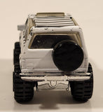 1996 Matchbox Off Road Ford Bronco II Zebra Black and White Striped Die Cast Toy Car Vehicle