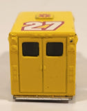 1998 Matchbox To The Rescue 1996 Ford Ambulance Yellow Die Cast Toy Car Vehicle