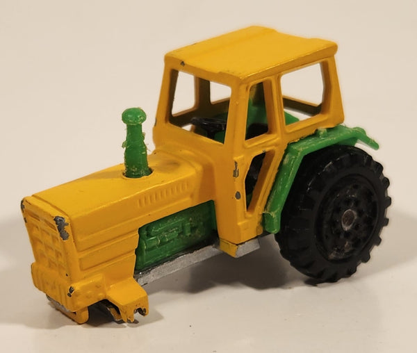 Majorette Tracteur Tractor No. 208 Green and Yellow Die Cast Toy Farm Machinery Vehicle