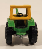 Majorette Tracteur Tractor No. 208 Green and Yellow Die Cast Toy Farm Machinery Vehicle