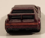 Matchbox BMW M1 Painted Burgundy Red Die Cast Toy Car Vehicle