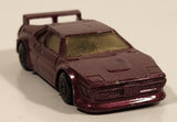 Matchbox BMW M1 Painted Burgundy Red Die Cast Toy Car Vehicle