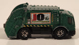 2005 Matchbox Buried Treasure Trash Truck Green Die Cast Toy Car Vehicle