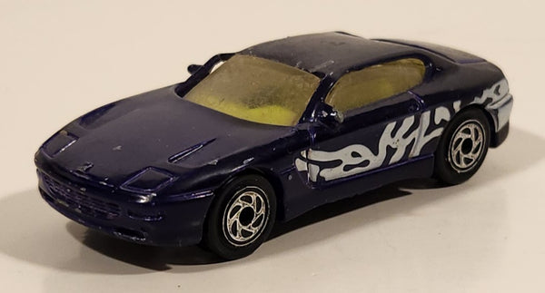 1995 Matchbox Superfast Ferrari 45G GT Purple Die Cast Toy Car Vehicle