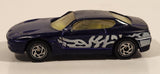1995 Matchbox Superfast Ferrari 45G GT Purple Die Cast Toy Car Vehicle