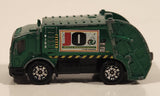 2005 Matchbox Buried Treasure Trash Truck Green Die Cast Toy Car Vehicle