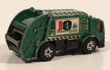 2005 Matchbox Buried Treasure Trash Truck Green Die Cast Toy Car Vehicle