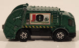 2005 Matchbox Buried Treasure Trash Truck Green Die Cast Toy Car Vehicle
